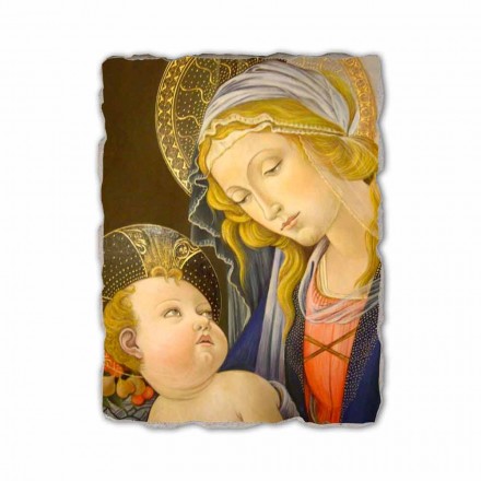 Fresco spelen Botticelli &quot;Madonna van het Boek&quot; Viadurini