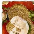 Fresco reproductie Carlo Crivelli &quot;Madonna Lochis&quot; 1475 Viadurini