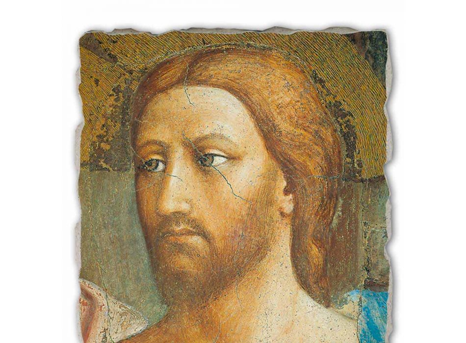 Fresco reproductie handgemaakte Masaccio &quot;The hulde&quot;