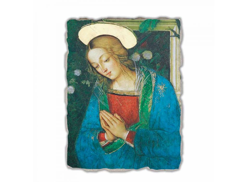 Fresco Pinturicchio handgemaakte reproductie &quot;geboorte&quot; Viadurini