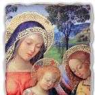 Fresco Pinturicchio spelen &quot;Lieve Vrouw van Vrede&quot; deel. Viadurini
