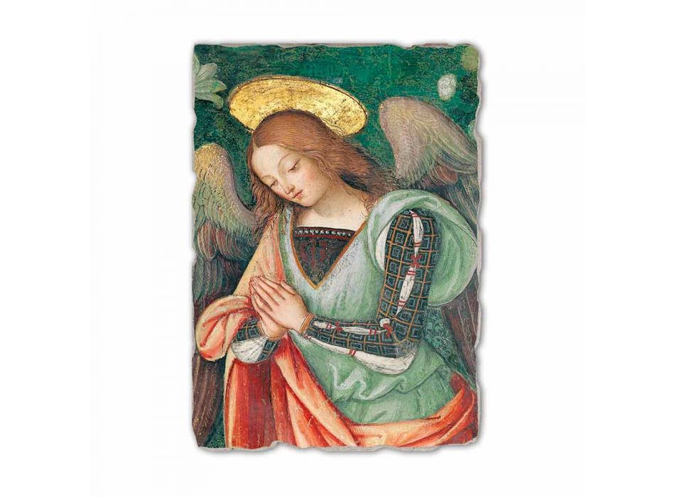 Fresco Pinturicchio spelen &quot;Nativity&quot; deel. Angelo Viadurini