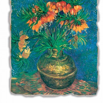 Fresco Vincent Van Gogh &quot;Stilleven met Fritillaria&#39;s&quot; 1887
