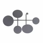 Design snoepjesstandaard in geverfd staal Made in Italy - Pennellope Viadurini