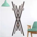 Wandhanger Modern Design Gekleurd Hout voor Entree - Picasso Viadurini