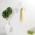 Wandkleerhanger Recyclebaar plexiglas hanger 2 stuks - Tirreno Viadurini