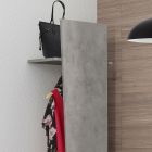 Design kapstok in wit hout, leisteen of beton - Fjona Viadurini