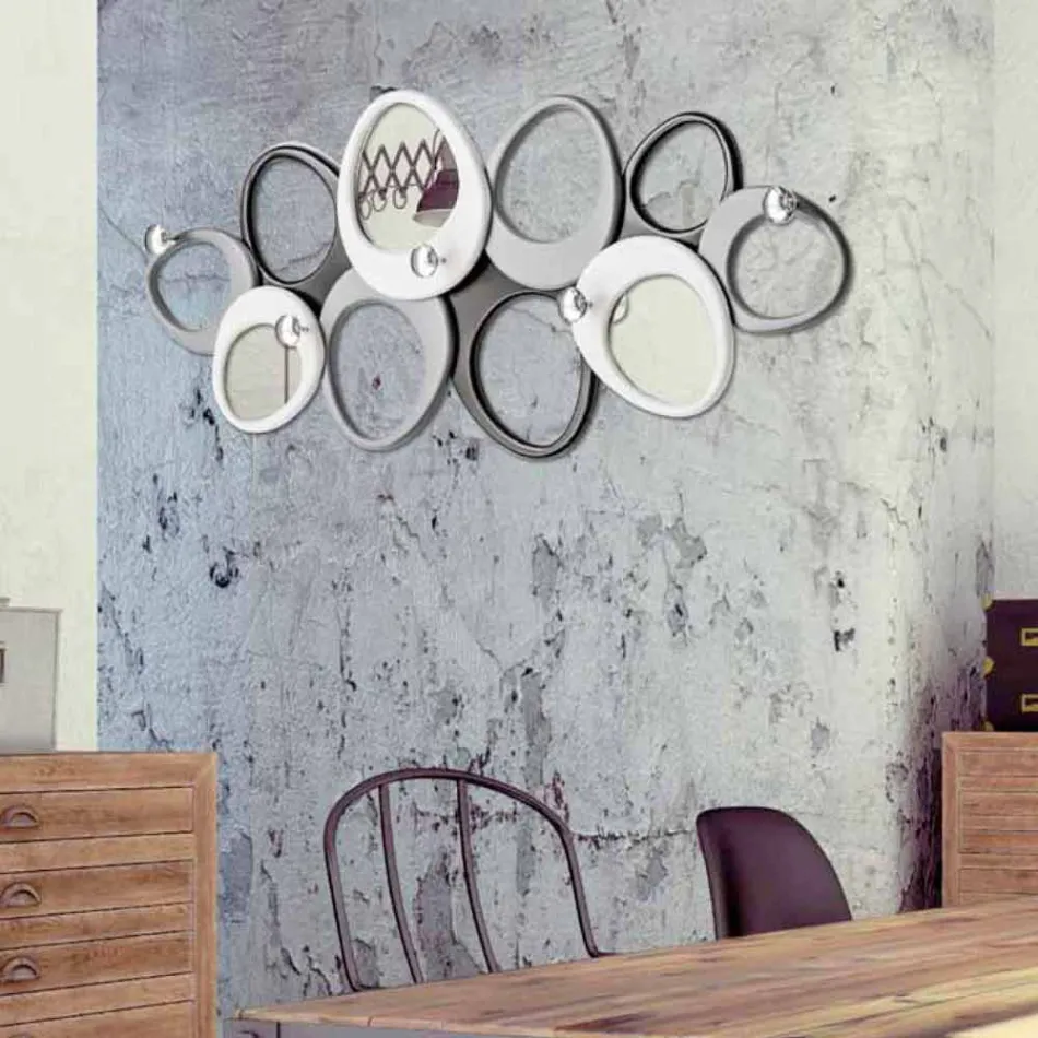 Wandkleedhanger van ontwerp Molecole by Viadurini Decor Viadurini