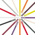 Wandkleerhanger in gelakt Mdf met dubbele haak Made in Italy - Mercury Viadurini