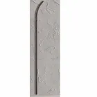 Metalen wandkleerhanger met 2 haken en ledlamp Made in Italy - Osmio Viadurini