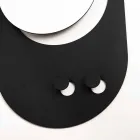 Moderne wandkapstok in staal met spiegel Made in Italy - Pilippo Viadurini