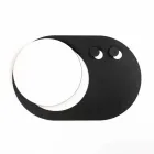 Moderne wandkapstok in staal met spiegel Made in Italy - Pilippo Viadurini