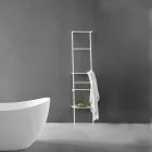 Witte of gekleurde modern design ladder kleerhanger - Caloina Viadurini