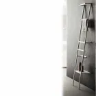 Witte of gekleurde modern design ladder kleerhanger - Caloina Viadurini