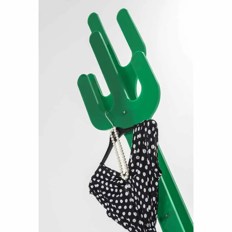 Kapstok Green Cactus modern design, made in Italy Viadurini