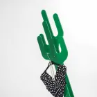 Kapstok Green Cactus modern design, made in Italy Viadurini