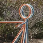 3-delige stalen kapstok gemaakt in Italië - Steward by Myyour Viadurini