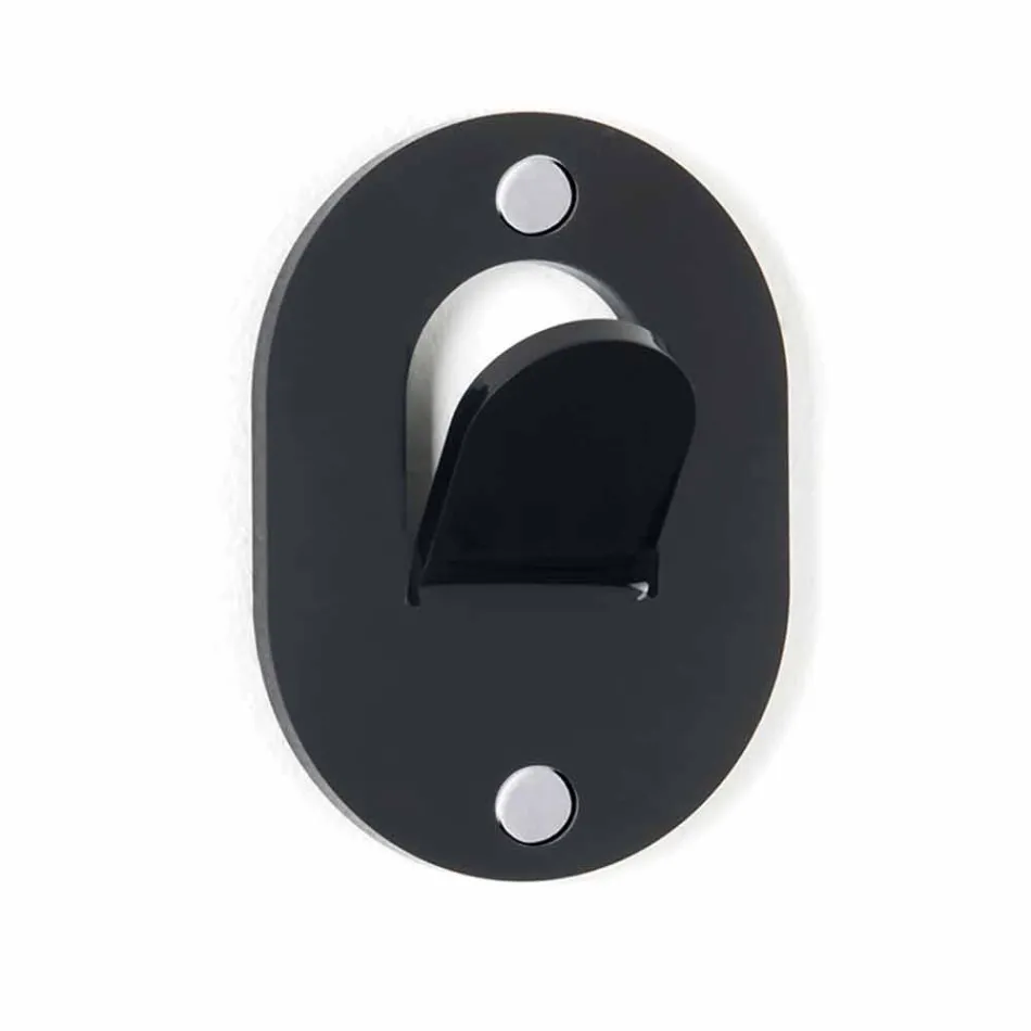 Wandhanger in gekleurd plexiglas 5 stuks clipontwerp - Freddie Viadurini