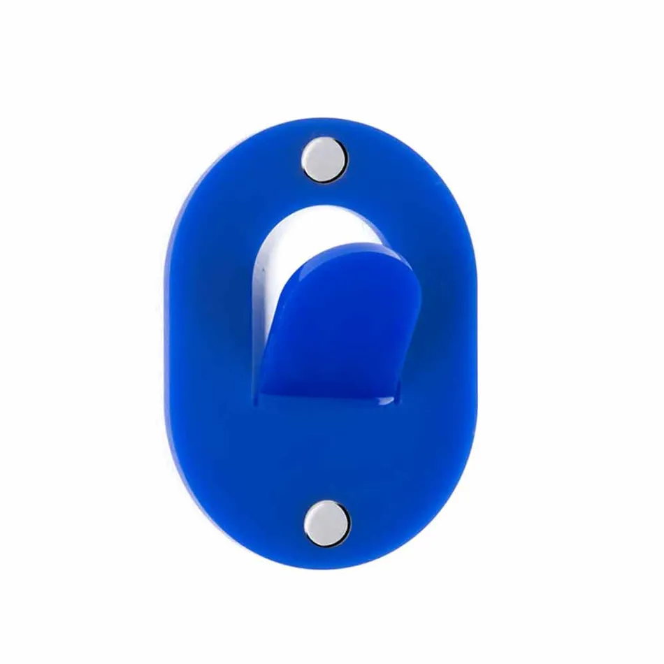 Wandhanger in gekleurd plexiglas 5 stuks clipontwerp - Freddie Viadurini