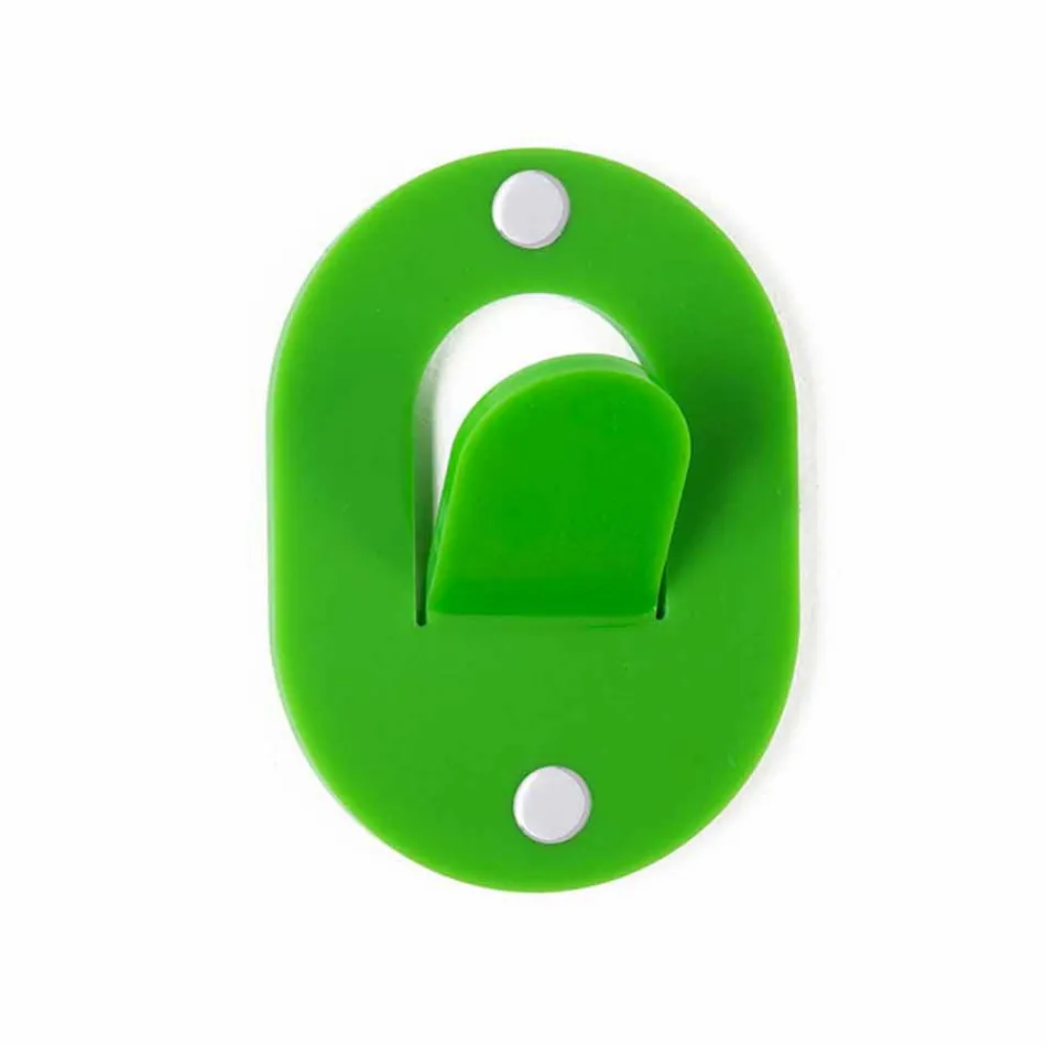 Wandhanger in gekleurd plexiglas 5 stuks clipontwerp - Freddie Viadurini