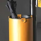 Modern design lederen hanger in Made in Italy leer - Adelfo Viadurini