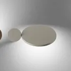 345° draaibare metalen wandlamp gemaakt in Italië - Lumi Viadurini