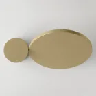 345° draaibare metalen wandlamp gemaakt in Italië - Lumi Viadurini