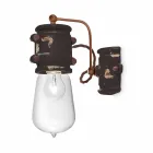 Applique spotlight stedelijke stijl handgemaakte keramische Beth Ferroluce Viadurini