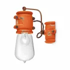 Applique spotlight stedelijke stijl handgemaakte keramische Beth Ferroluce Viadurini