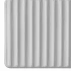 Wandkandelaar met 3 led-lampjes in mat wit keramiek met Umarell - Ometto Viadurini