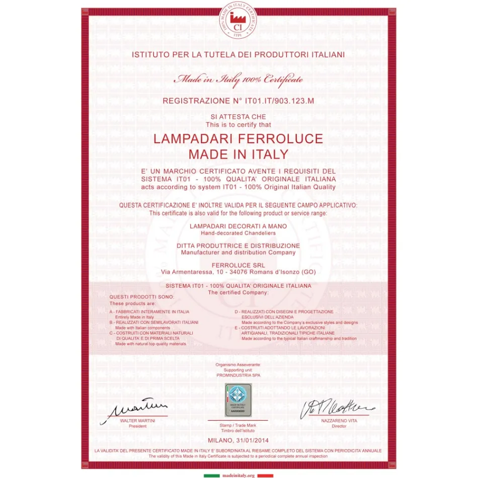 Wandapplique spot in keramiek, glas en metaal verschillende afwerkingen Joy Ferroluce Viadurini