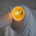 Wandlamp in mat wit keramiek, modern Italiaans design - Tucano Viadurini