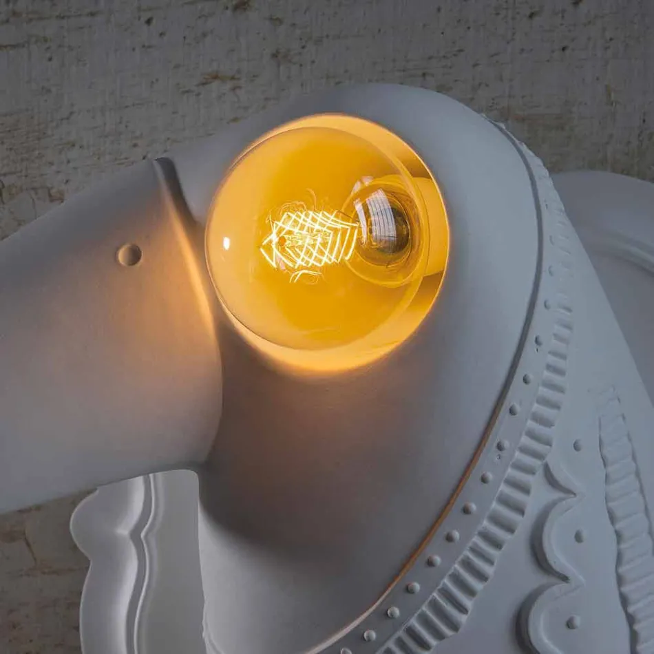 Wandlamp in mat wit keramiek, modern Italiaans design - Tucano Viadurini