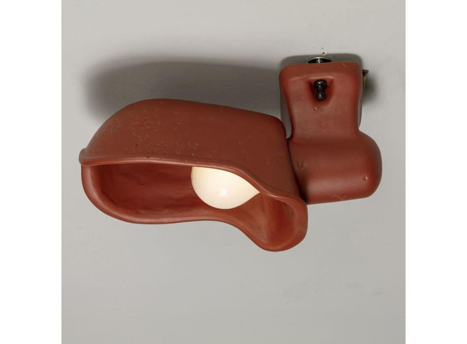 Handgemaakte Toscaanse Majolica wandlamp Made in Italy - Toscot Bistrò Viadurini
