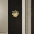 Klassieke wandlamp in Venetiaans glas en metaal Made in Italy - Artemide Viadurini