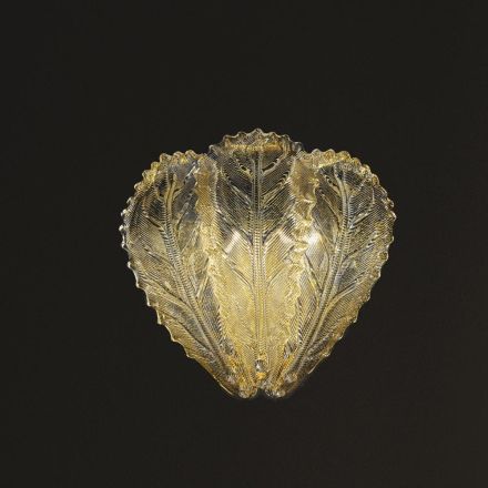 Klassieke wandlamp in Venetiaans glas en metaal Made in Italy - Artemide Viadurini