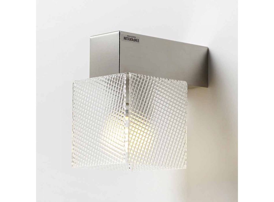 Lamp met schaduw modern design, L.11 x P.11cm, Matis Viadurini