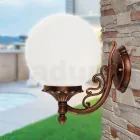 Appliqué met acrylbol en gegoten aluminium structuur - Trovanero Viadurini