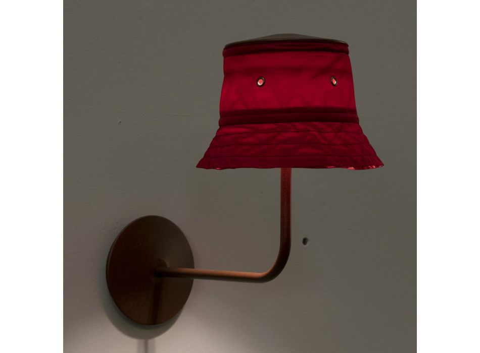 Buitenwandlamp met polyester lampenkap Made in Italy - Toscot Junction Viadurini