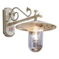 Klassieke handgeschilderde gedecoreerde aluminium buitenwandlamp - Genua