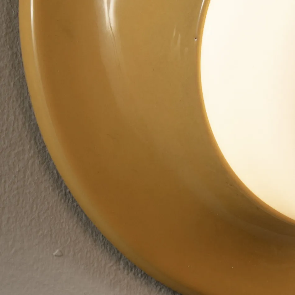 Buitenwandlamp in majolica en geblazen glas Made in Italy - Toscot Swinger Viadurini