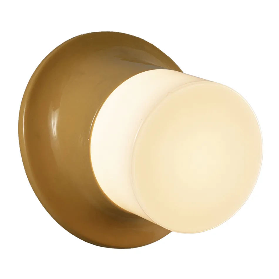 Buitenwandlamp in majolica en geblazen glas Made in Italy - Toscot Swinger Viadurini