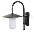 Vintage buitenwandlamp in antraciet aluminium gemaakt in Italië - Belen Viadurini