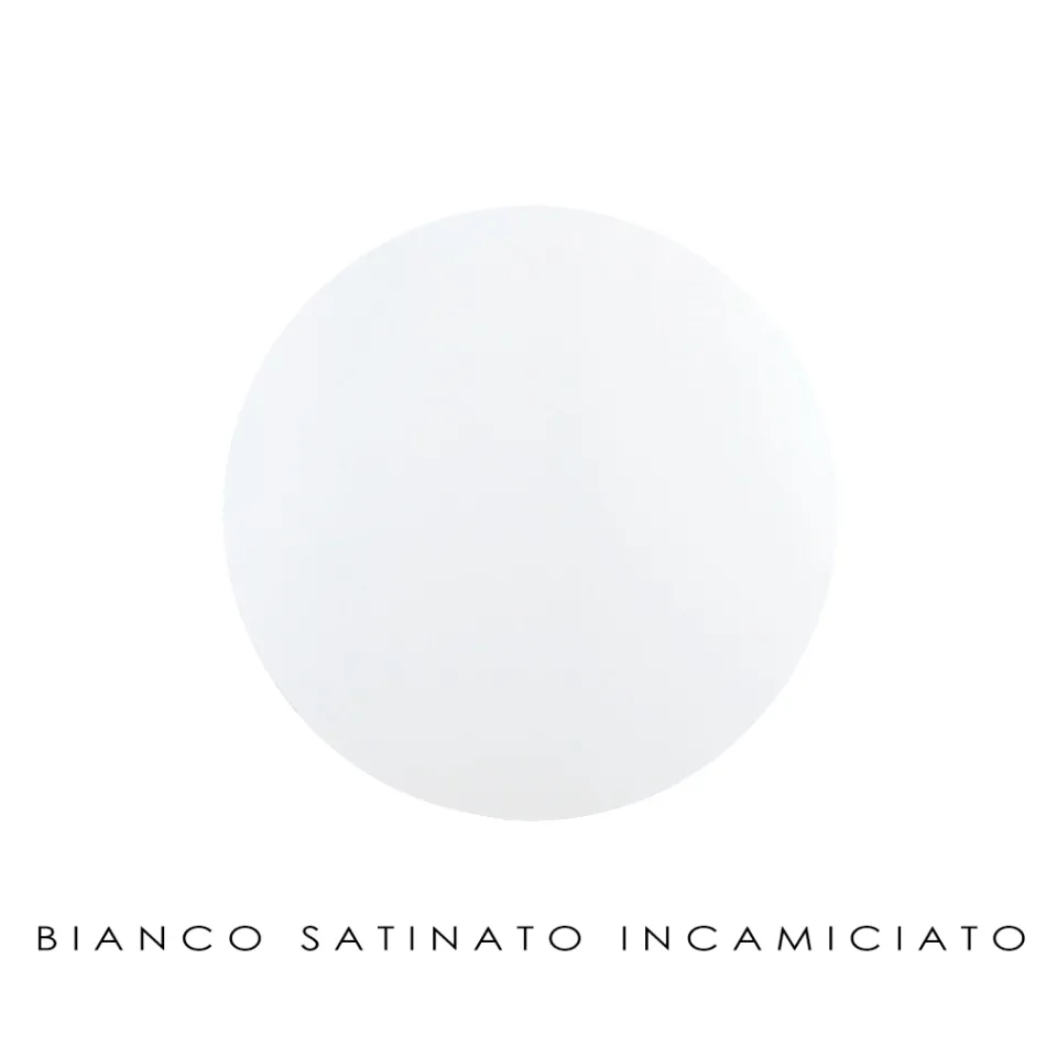 Handgeblazen Venetiaans Glazen Wandlamp - Sneeuw Viadurini