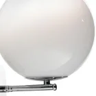 Isotta - Witte Venetiaanse glazen wandlamp, gemaakt in Italië Viadurini