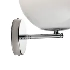 Isotta - Witte Venetiaanse glazen wandlamp, gemaakt in Italië Viadurini