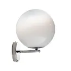 Isotta - Witte Venetiaanse glazen wandlamp, gemaakt in Italië Viadurini