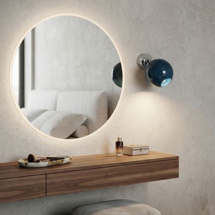 Lumira - Kleine Venetiaanse glazen wandlamp, gemaakt in Italië Viadurini