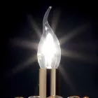 Wandlamp klassiek design in kristal en glas Fijn, 2 stuks Viadurini