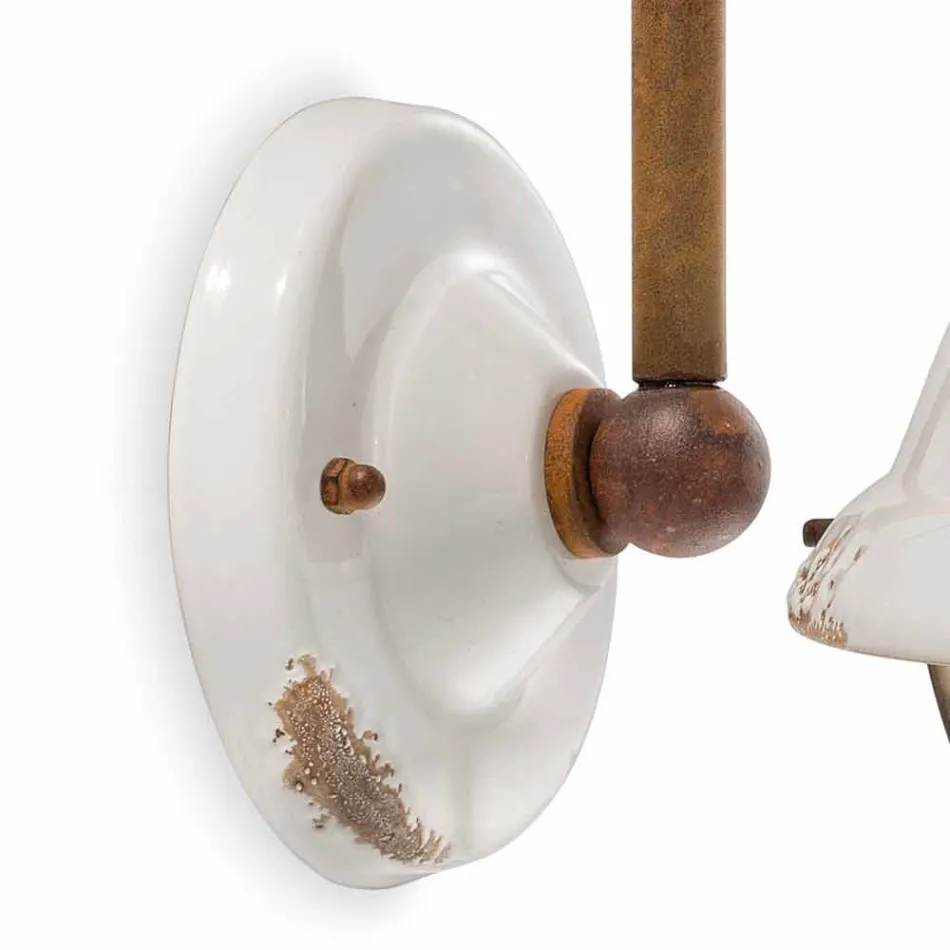 Muur keramische wand en metallo Skyler industriële stijl Viadurini